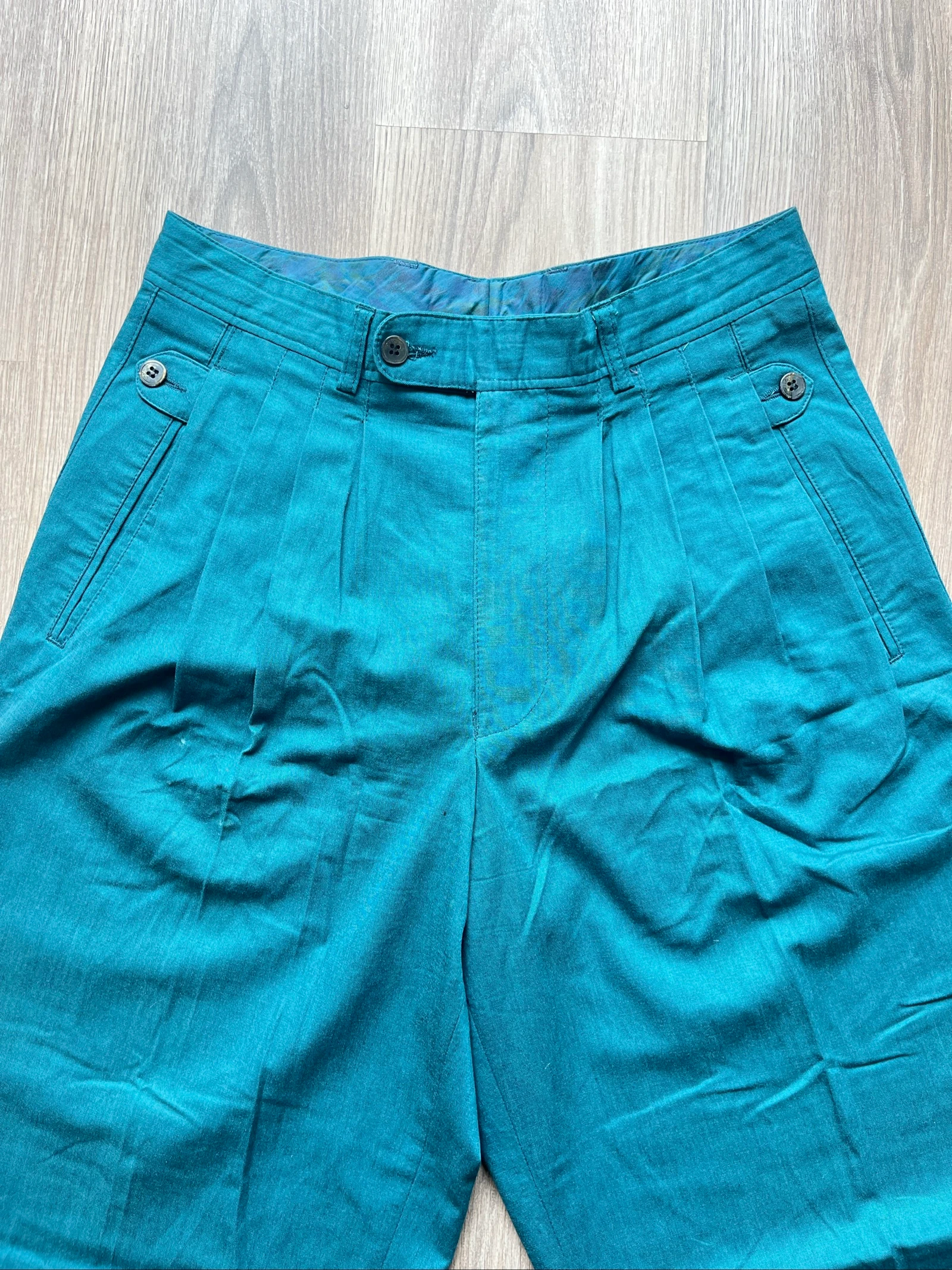 Red point Y2K Super Baggy Jeans Parachute Pants Carpenter Premium Retro Made in USA Vintage 90s unisex – photo 6